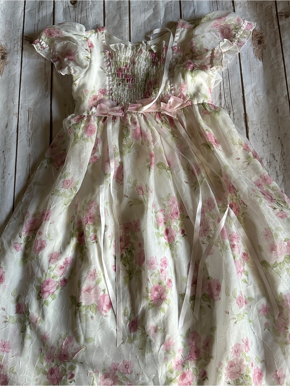 Biscotti floral dress 6x vguc beautiful dress